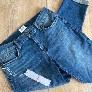 HUDSON | Natalie Mid Rise Slim Boyfriend Crop Jeans | 27 NWT